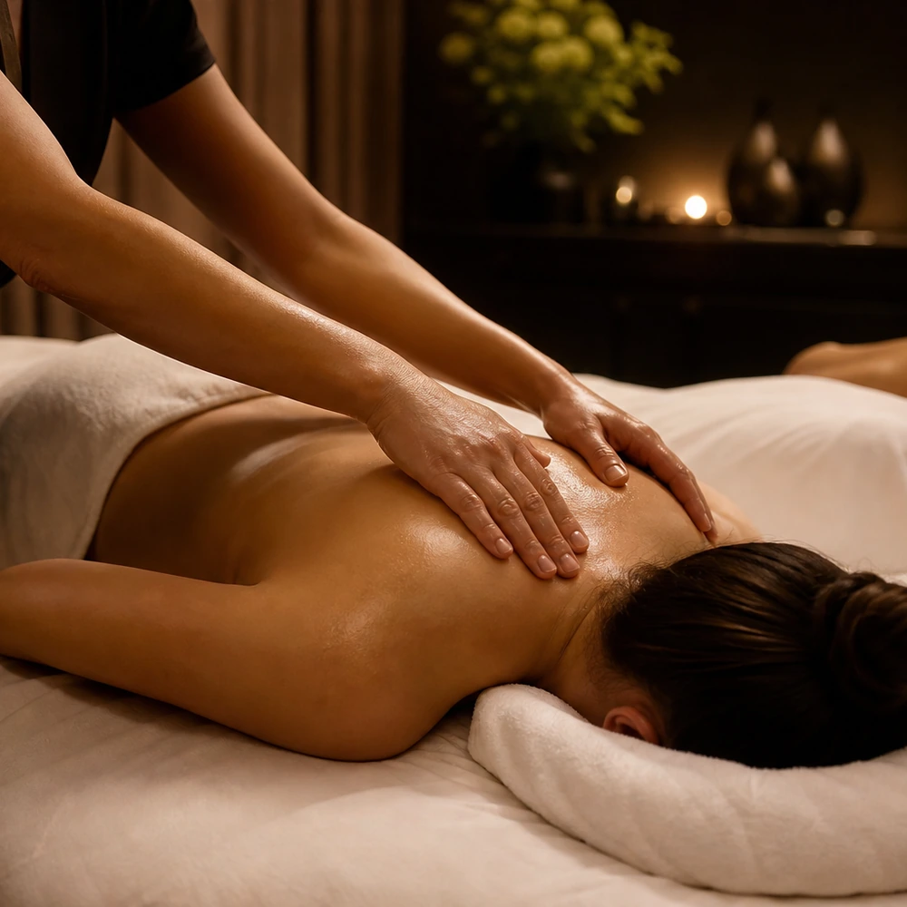 Uvolňující masáž Praha — Black Diamond Spa